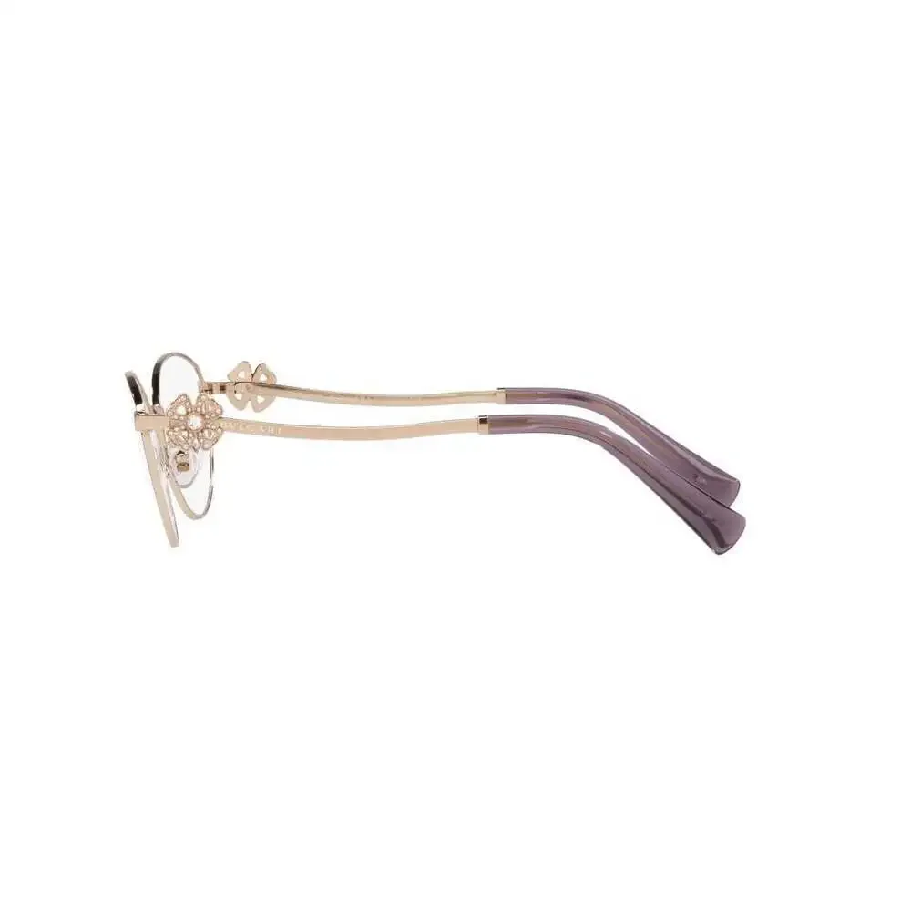 NWT Bvlgari BV2248B Gold Purple 54mm Eyeglasses
